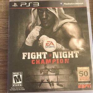 Fight night champion for ps3